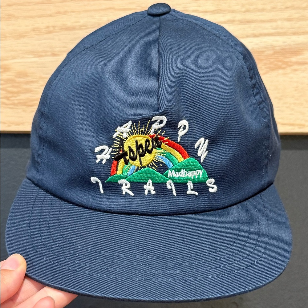 Madhappy Aspen Exlcusive Aspen Trails Snapback Hat Navy NEW